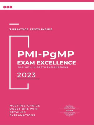 cover image of PMI-PgMP Exam Excellence